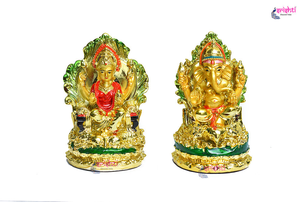 STRG-Lakshmi Ganesha-6.2 Inches (IGSTC168)