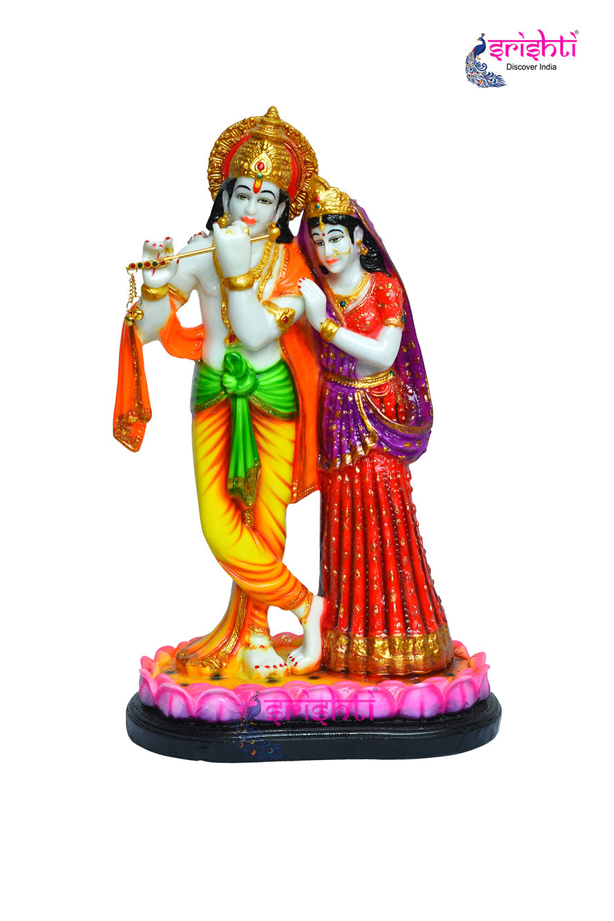 STRG-Lotus-Radha-Krishna-17-Inches (IGSTC268)