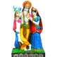 STRG-Peacock Radha Krishna-17 Inches (IGSTC269)