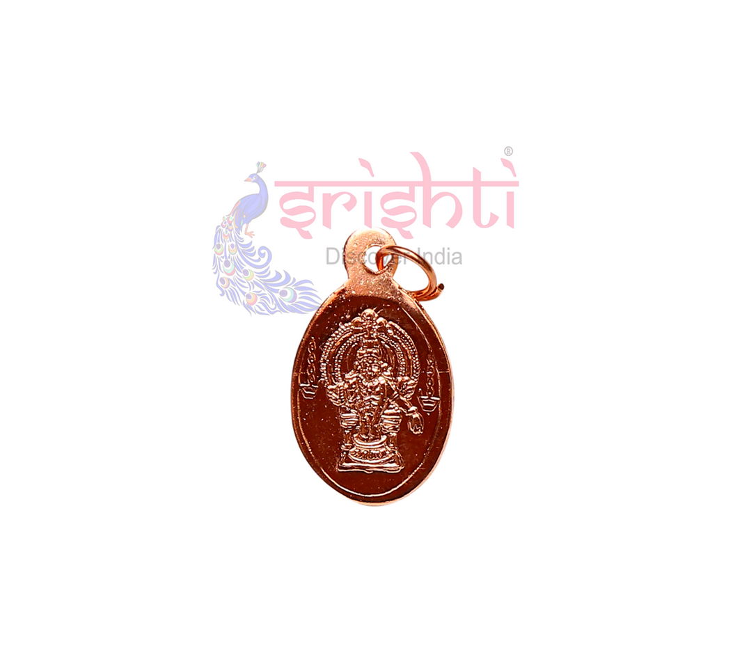 SCUU-Copper Ayyappa Pendant-M05