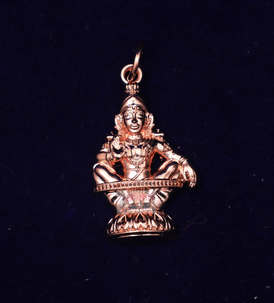 SKBU-Srishti Premium Copper Ayyappa Pendant-M01