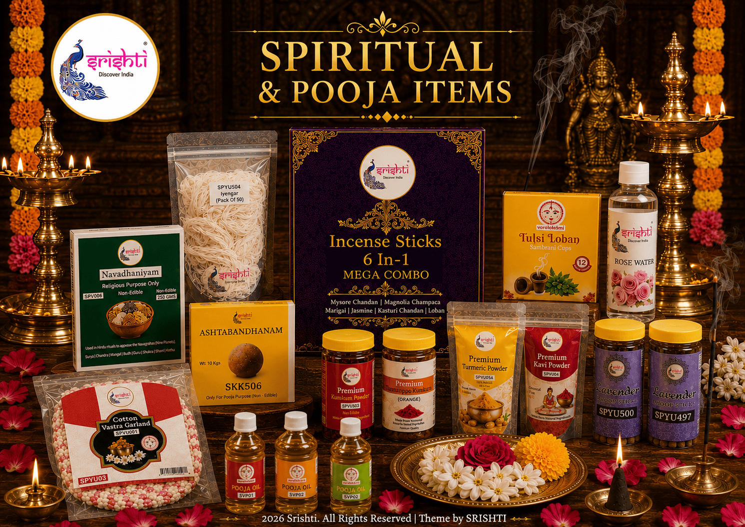 Spiritual Pooja Items